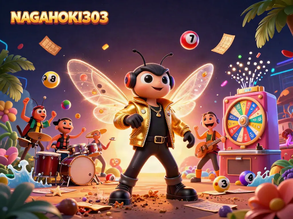 NAGAHOKI303 energizing online slot games with dynamic characters and vibrant elements.
