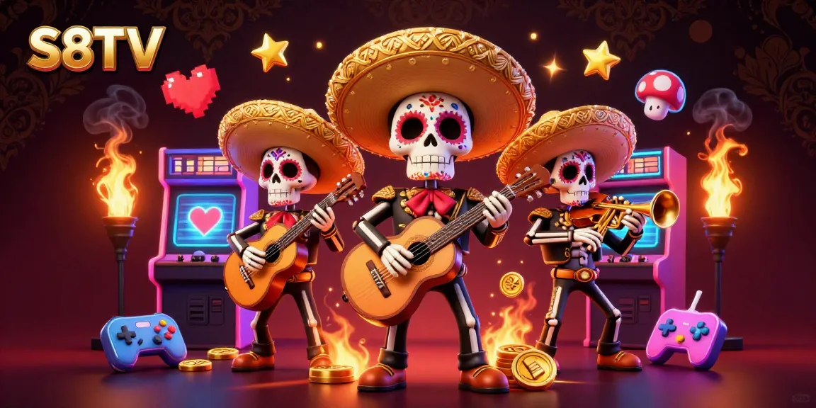 S8TV offers thrilling sports betting experiences with a vibrant 3D mariachi scene and dynamic gaming elements.