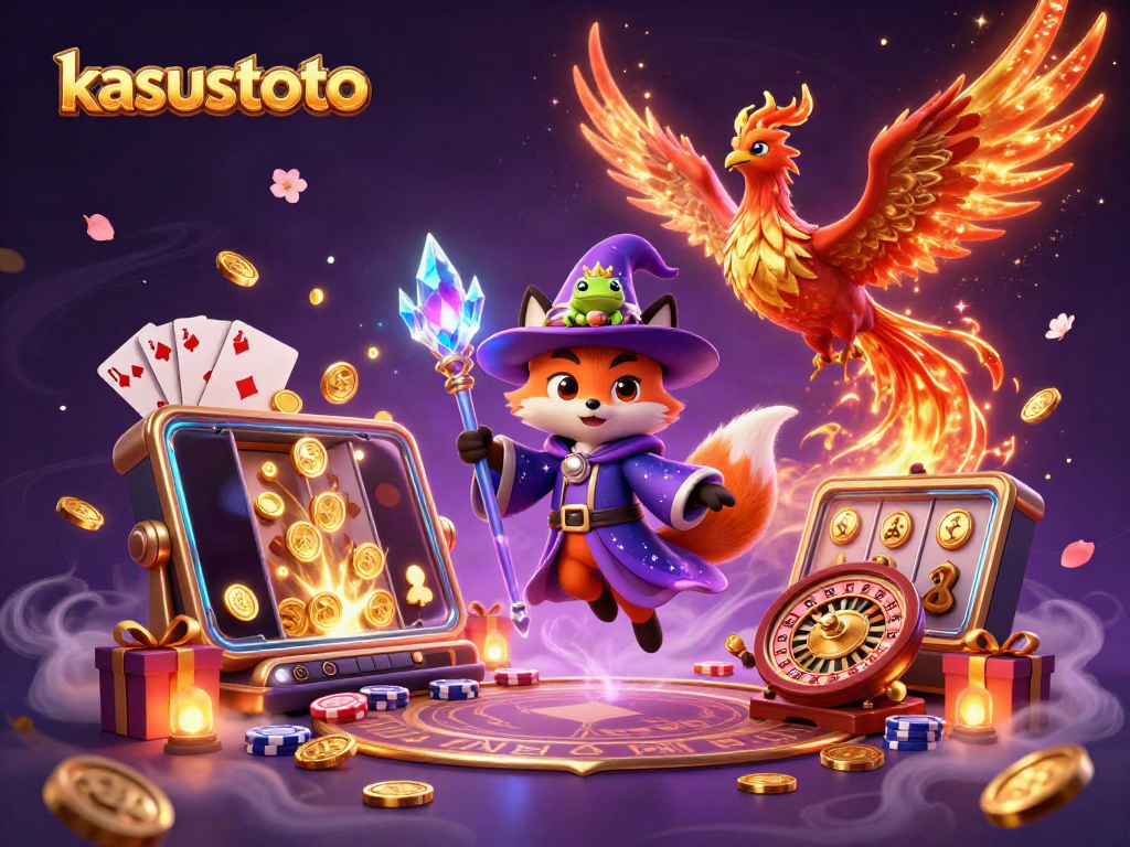 Menangkan permainan slot di kasustoto dengan bantuan karakter mistis yang penuh warna.