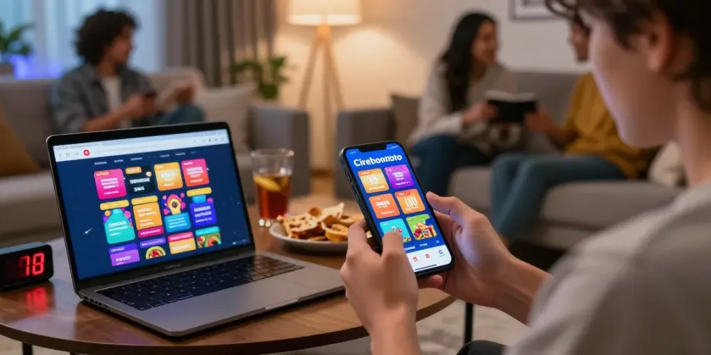 Pengguna Cirebontoto menikmati taruhan togel online dengan tampilan cerah di smartphone.