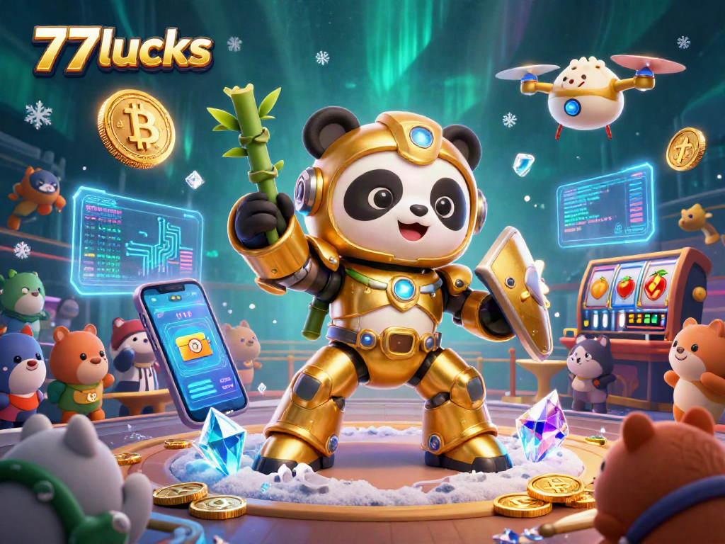 Meningkatkan peluang dengan 77lucks, ilustrasi kasino 3D yang memikat dengan elemen perjudian.